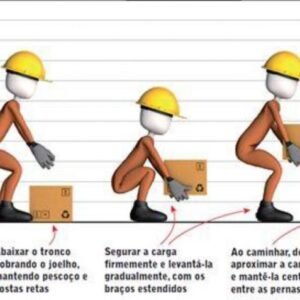 LEVANTAMENTO E TRANSPORTE MANUAL DE CARGAS
