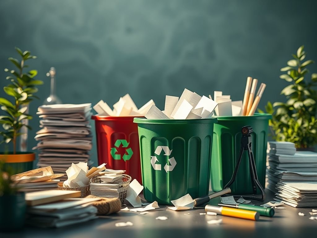 Reciclagem de papel