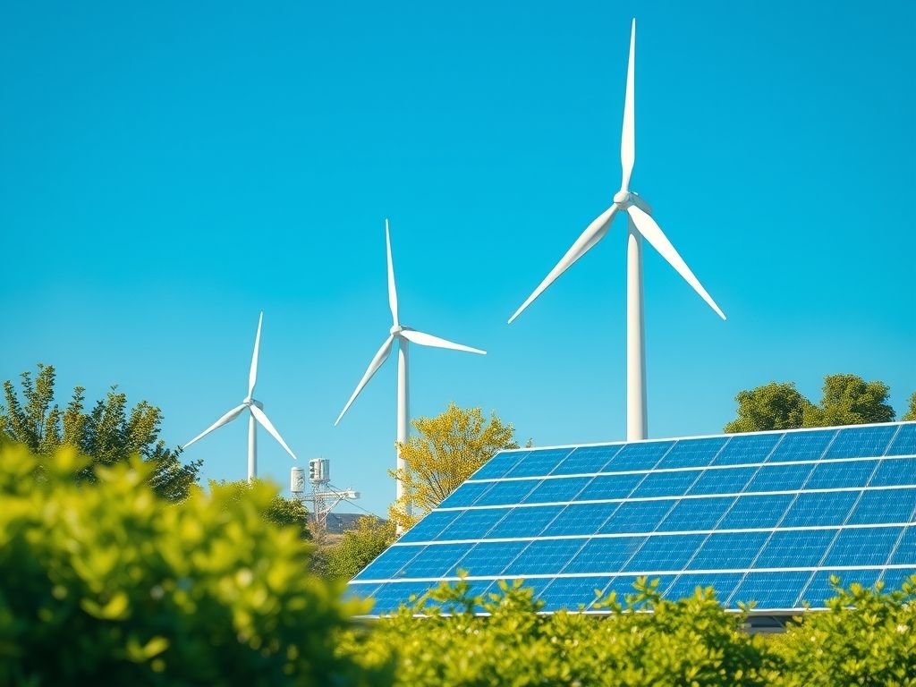 Uso de energias renováveis
